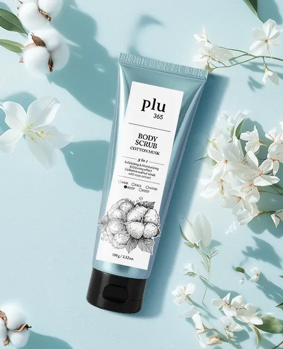 Plu 365 Body Scrub 100g Cotton Musk