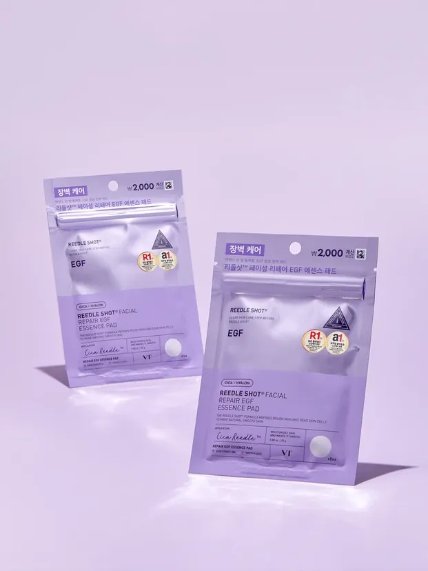 VT Reedle Shot Facial Repair EGF Essence Pad 8 Sheets