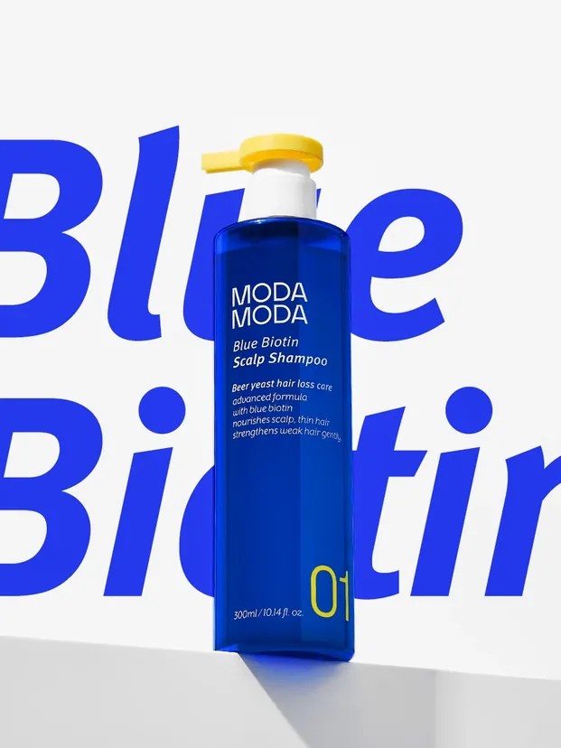 MODAMODA Blue Biotin Scalp Shampoo