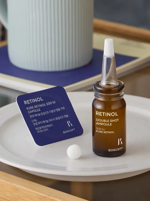 Boncept Retinol Freeze-Dried Double Shot Ampoule Kit