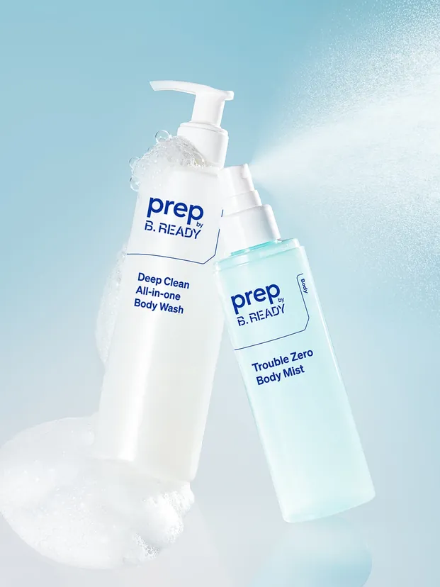 prep by B.READY Deep Clean All-in-One Body Wash