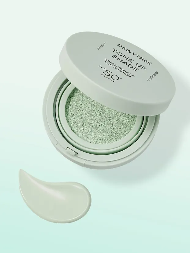 Dewytree Tone Up Shade Green Tone Up Sun Cushion