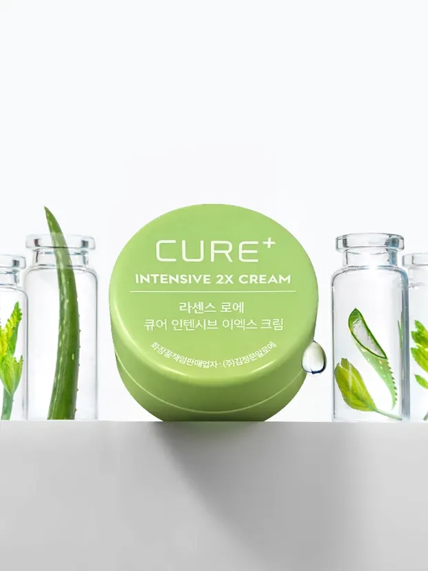 Kimjungmoon Aloe Lasence Loe Cure Intensive 2X Cream