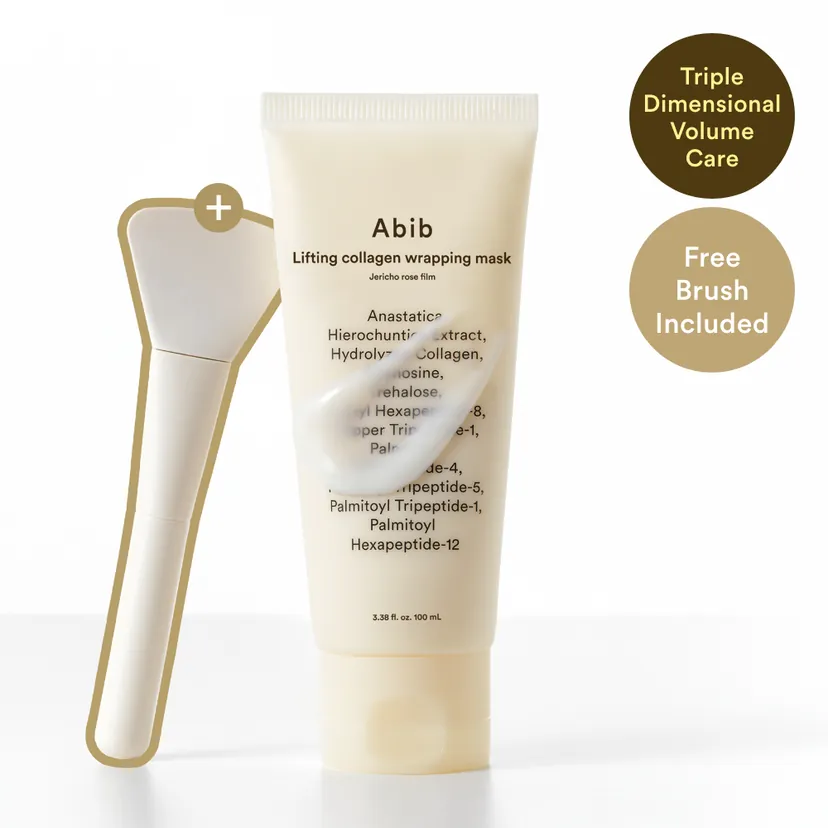 Abib Lifting Collagen Wrapping Mask Jericho Rose Film